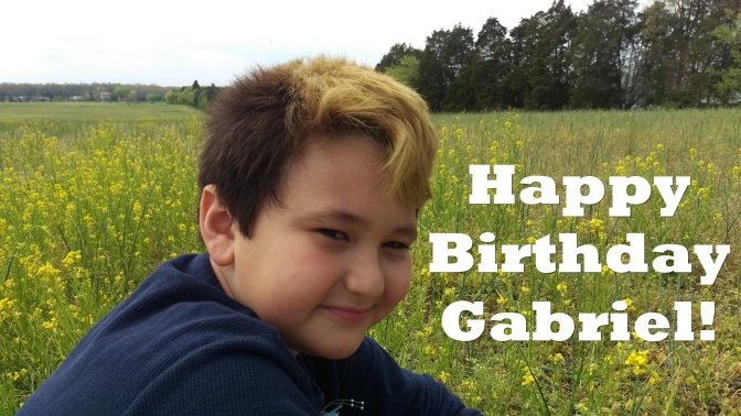 Gabriel 10th Birthday Video